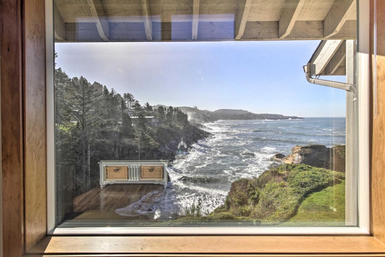 Idyllic Coastal Haven - Whale Watch In Depoe Bay! Apartment Exterior photo